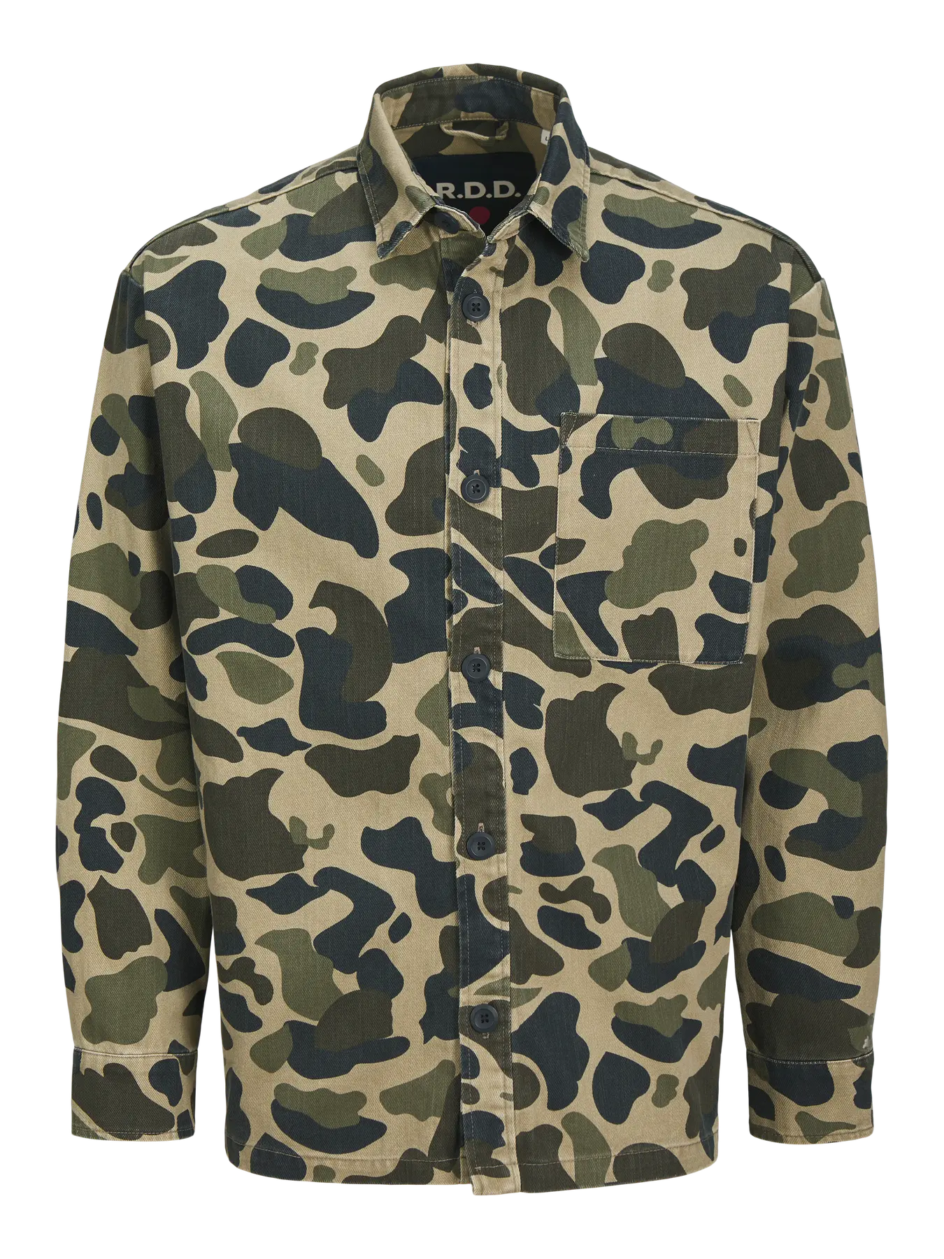 RDDCOLTER TWILL CAMO OVERSHIRT L/S SN