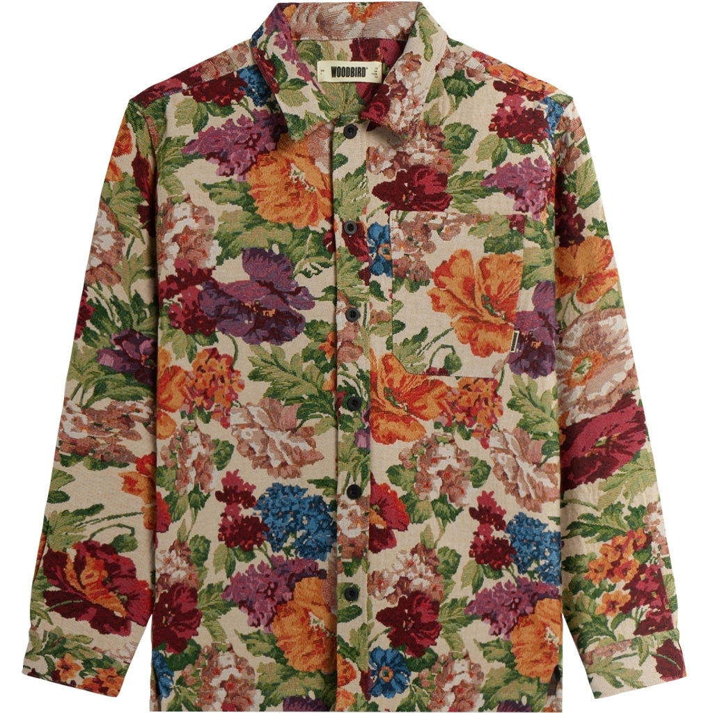 Woodbird - WBGlixto Jaquard Shirt 2536-709