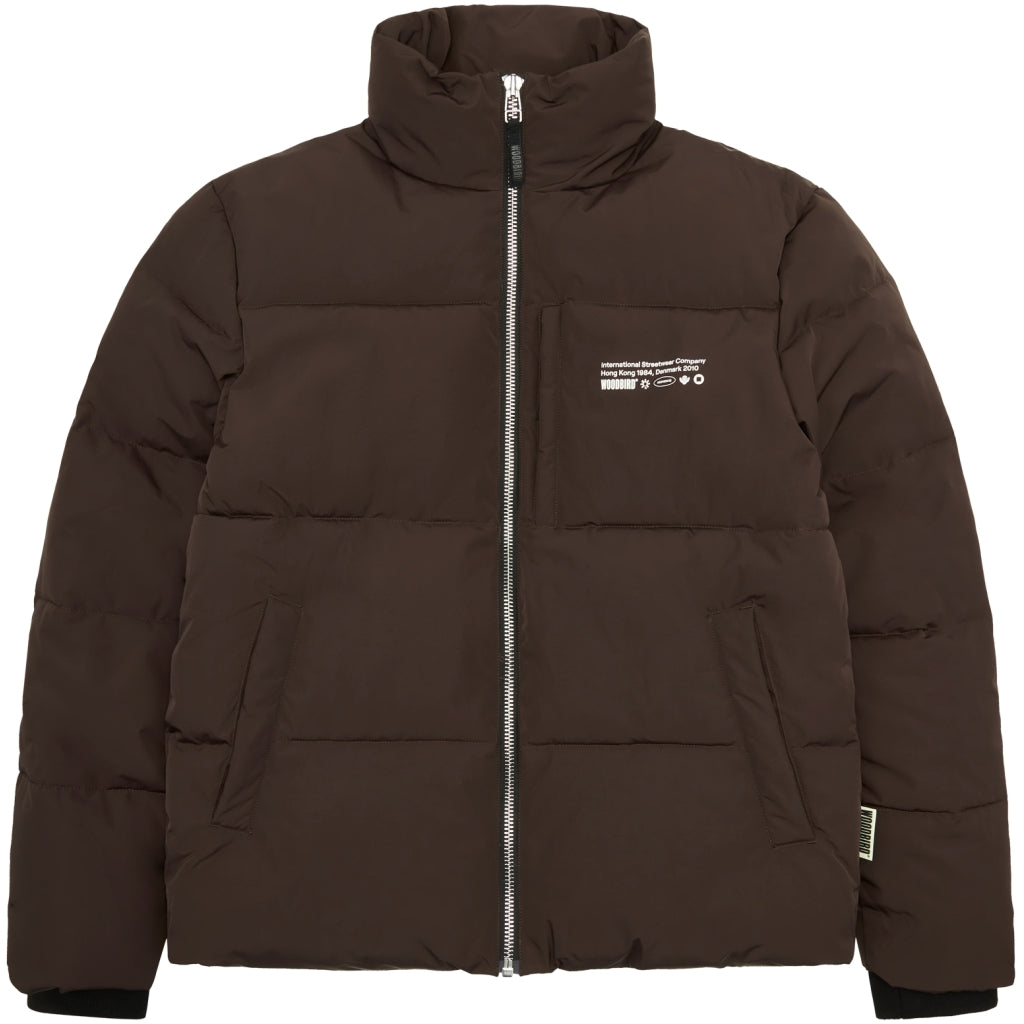 Woodbird - Dapper Puff Jacket Brown