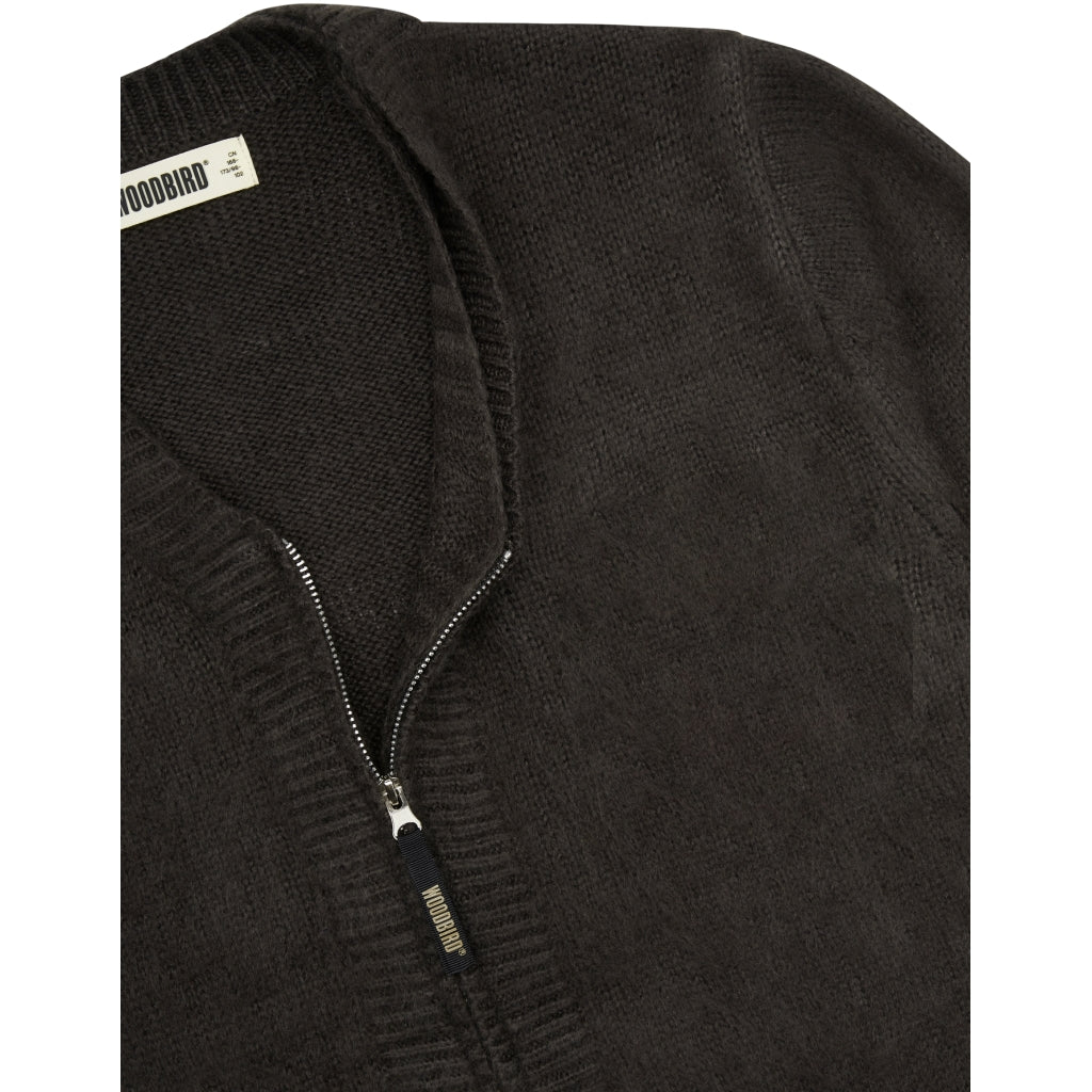 Woodbird Koon Zip Cardigan
