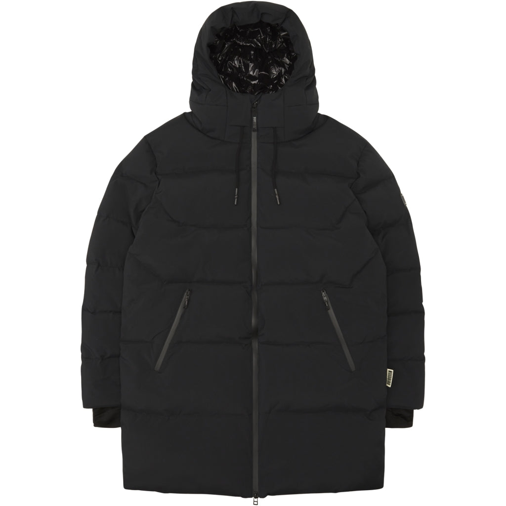 Woodbird - Joseph Tech Long Jacket - Black