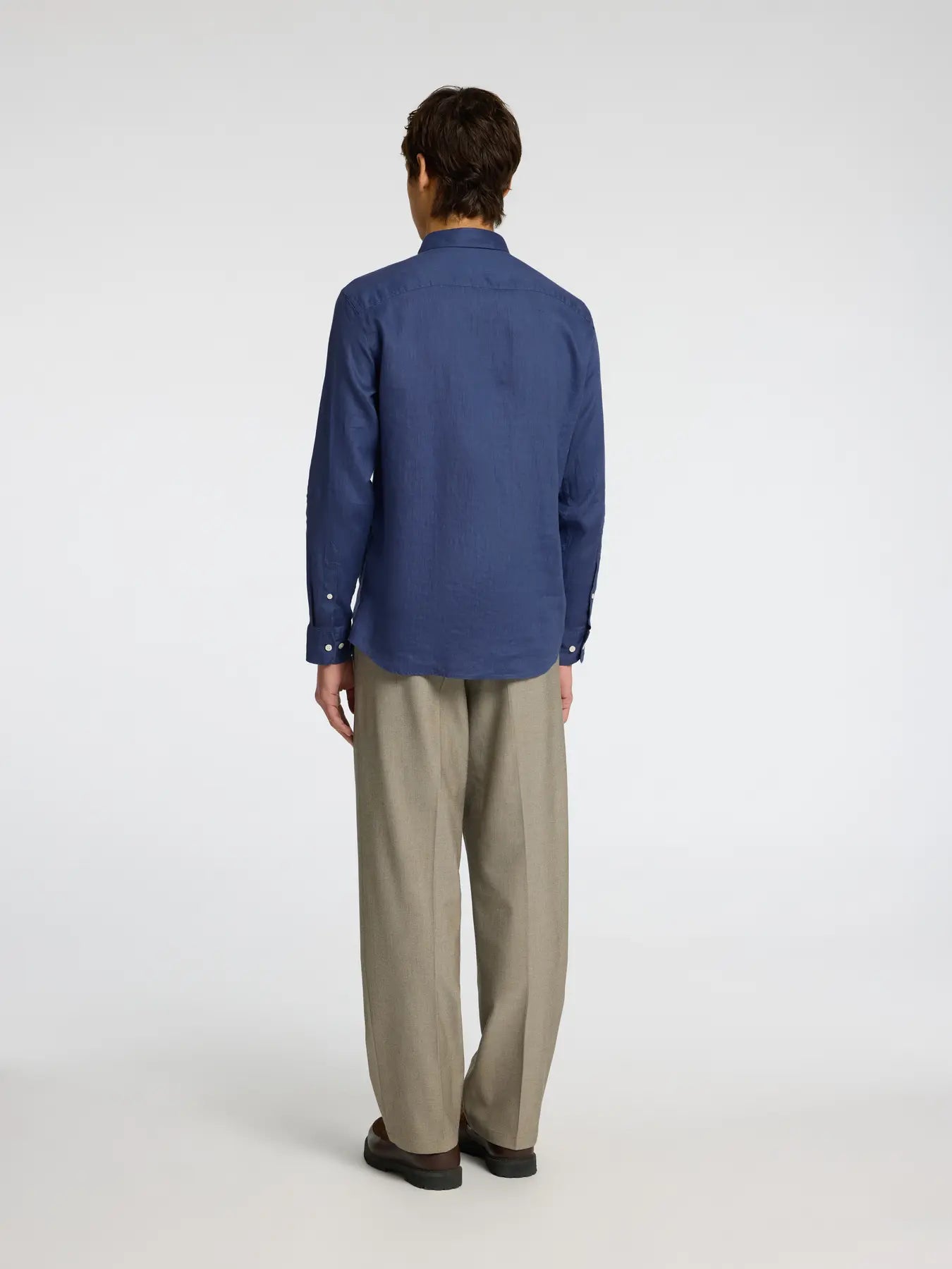 Selected - Slhregkylian- Linen Shirt Ls Classic Noos