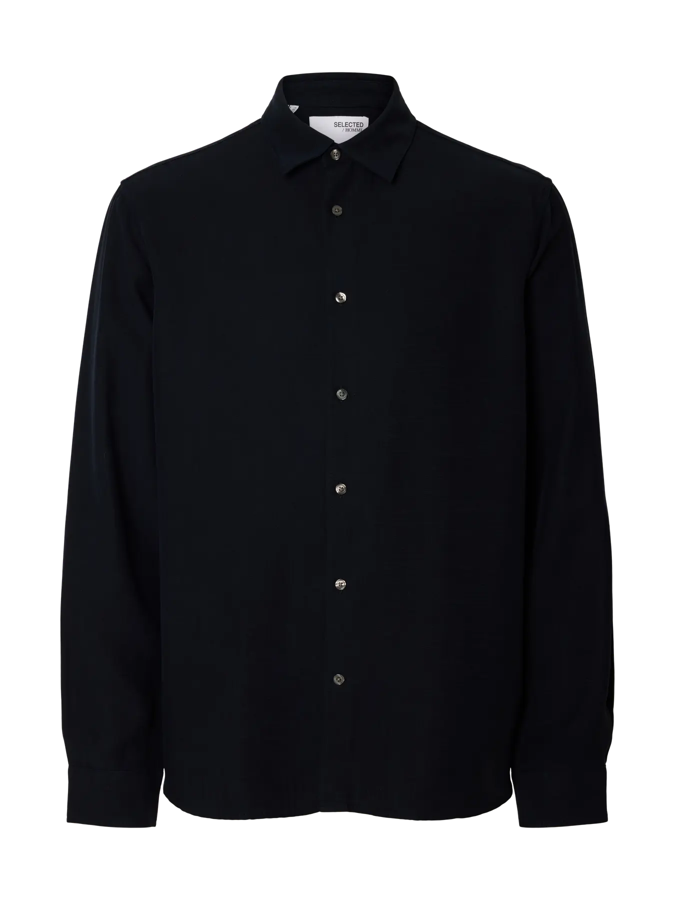 SELECTED - SLHRLXCHARLIE TENCEL SLUB LS SHIRT