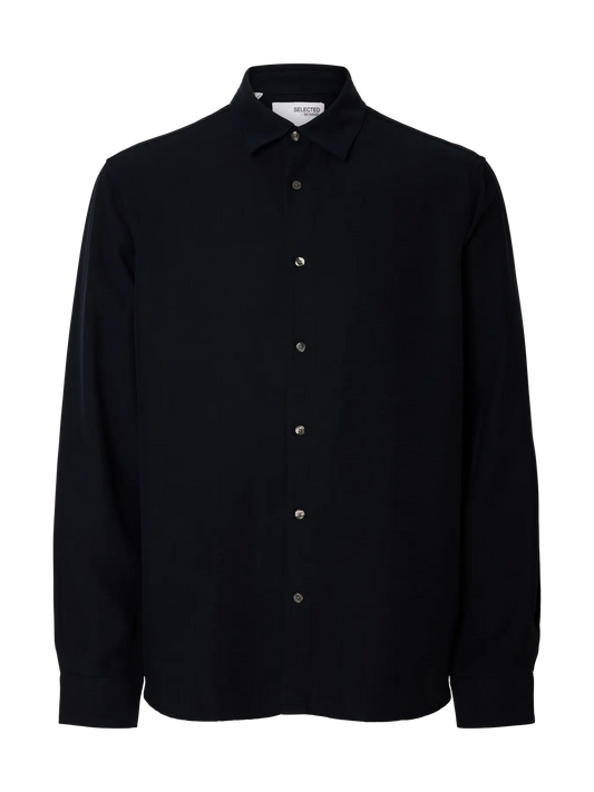 SELECTED - SLHRLXCHARLIE TENCEL SLUB LS SHIRT