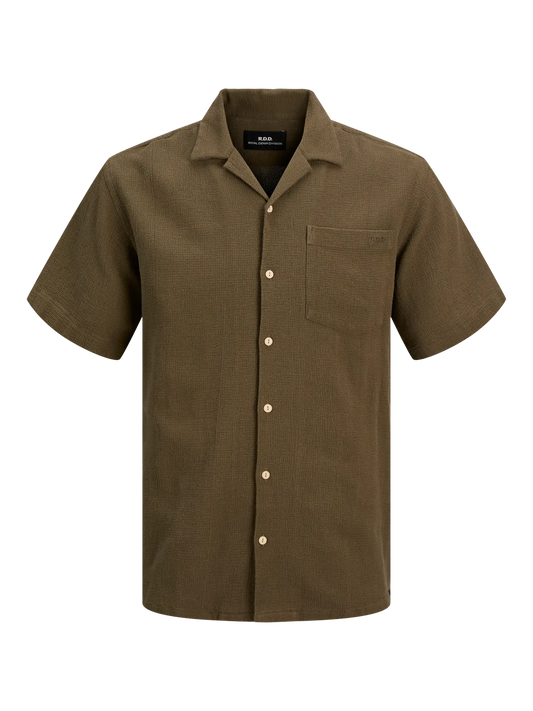 RDDWAYNE STRUCTURE RESORT SHIRT S/S SN