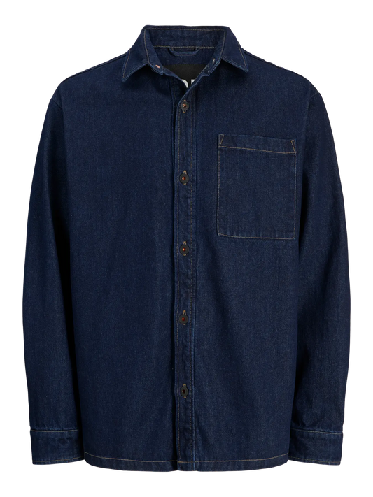 RDDCOLTER DARK DENIM OVERSHIRT  L/S NOOS