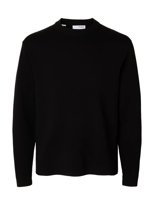 SELECTED - SLHTELLER FN RELAXED CREW NECK NOOS