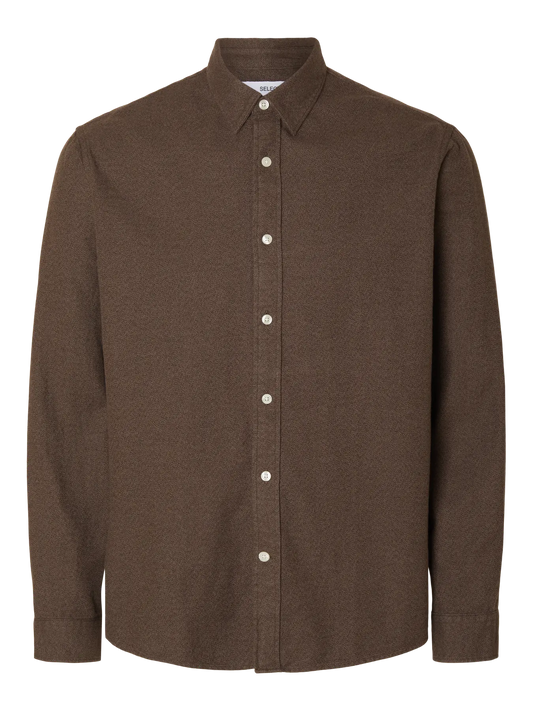 SELECTED - SLHREGNOAH Brushed Twist Shirt
