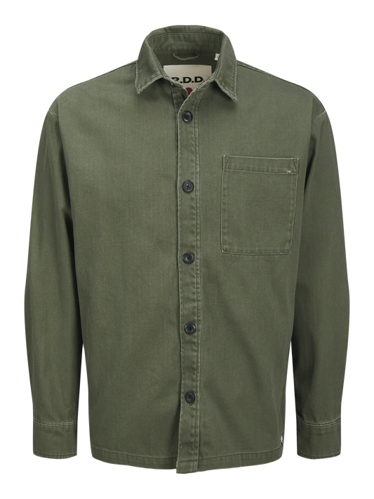 RDDCOLTER TWILL OVERSHIRT L/S SN