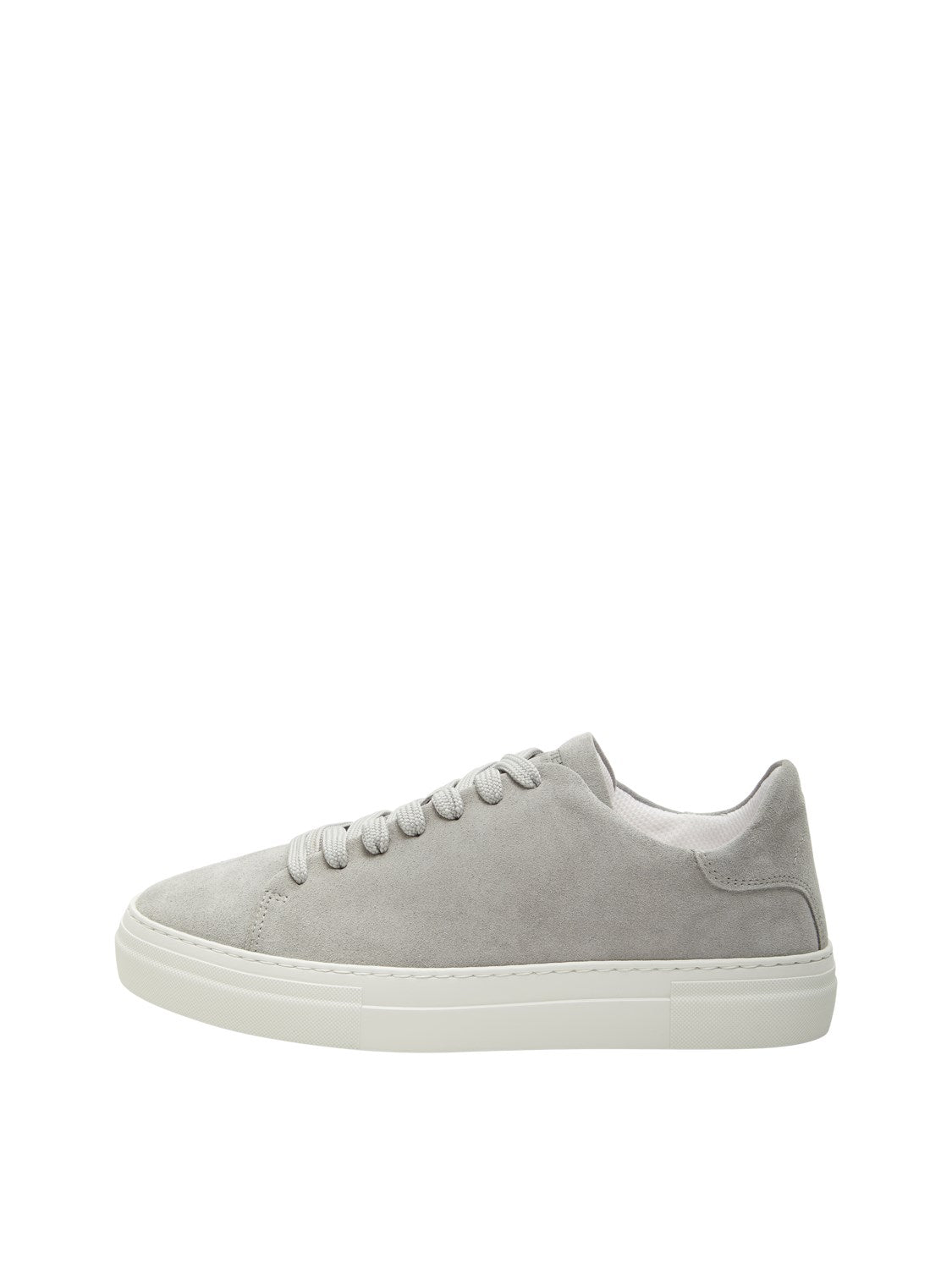 SLHDAVID CHUNKY SUEDE SNEAKER NOOS GREY