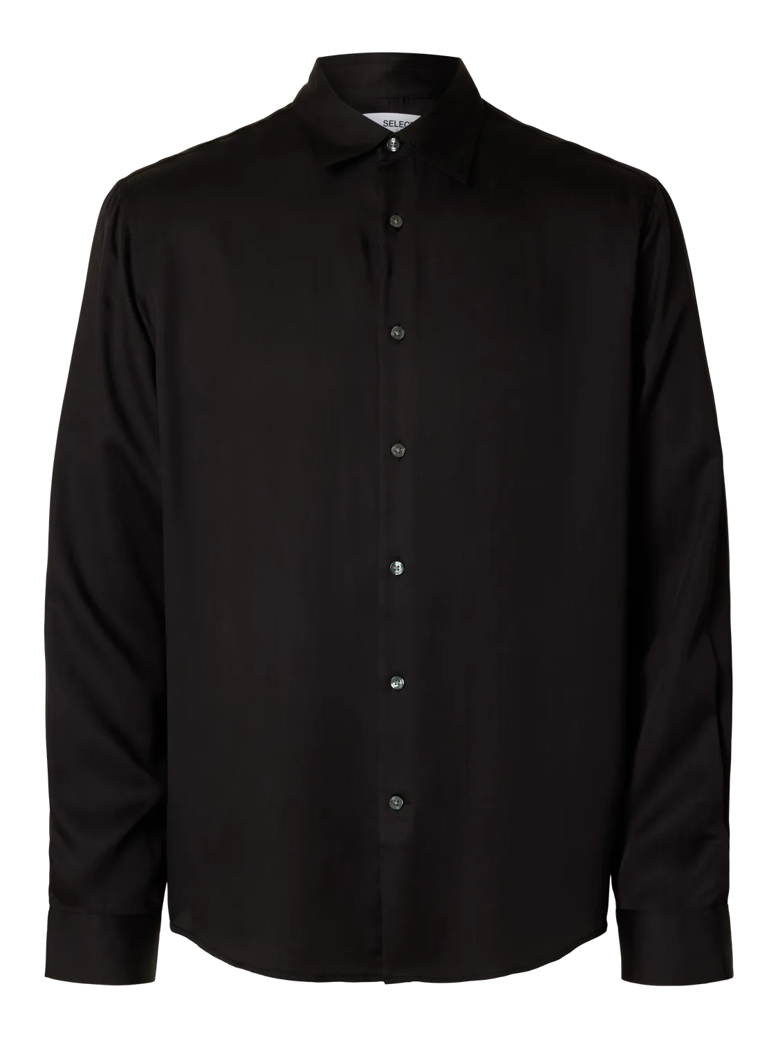 SLHRELAX-CHARLIE SATIN SHIRT LS