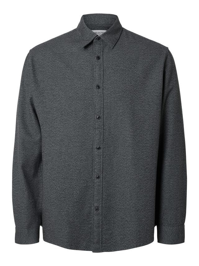 SLHREG-OWEN FLANNEL MIX SHIRT LS - Shirt