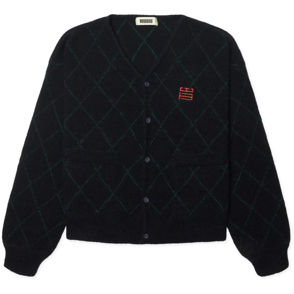 WOODBIRD - Oni Check Cardigan 2636-807 - top