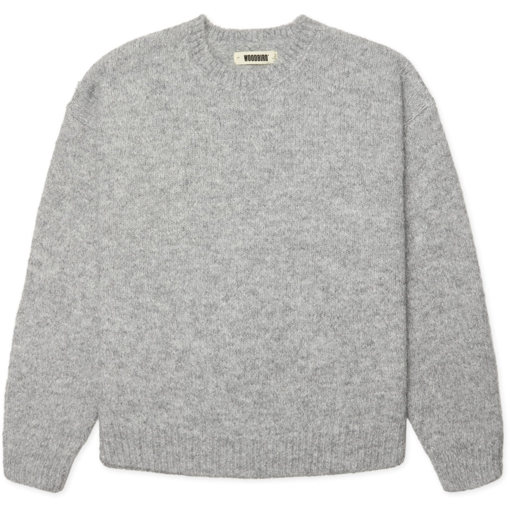 WOODBIRD - Kurt Mohairy Crew 2636-802 - top
