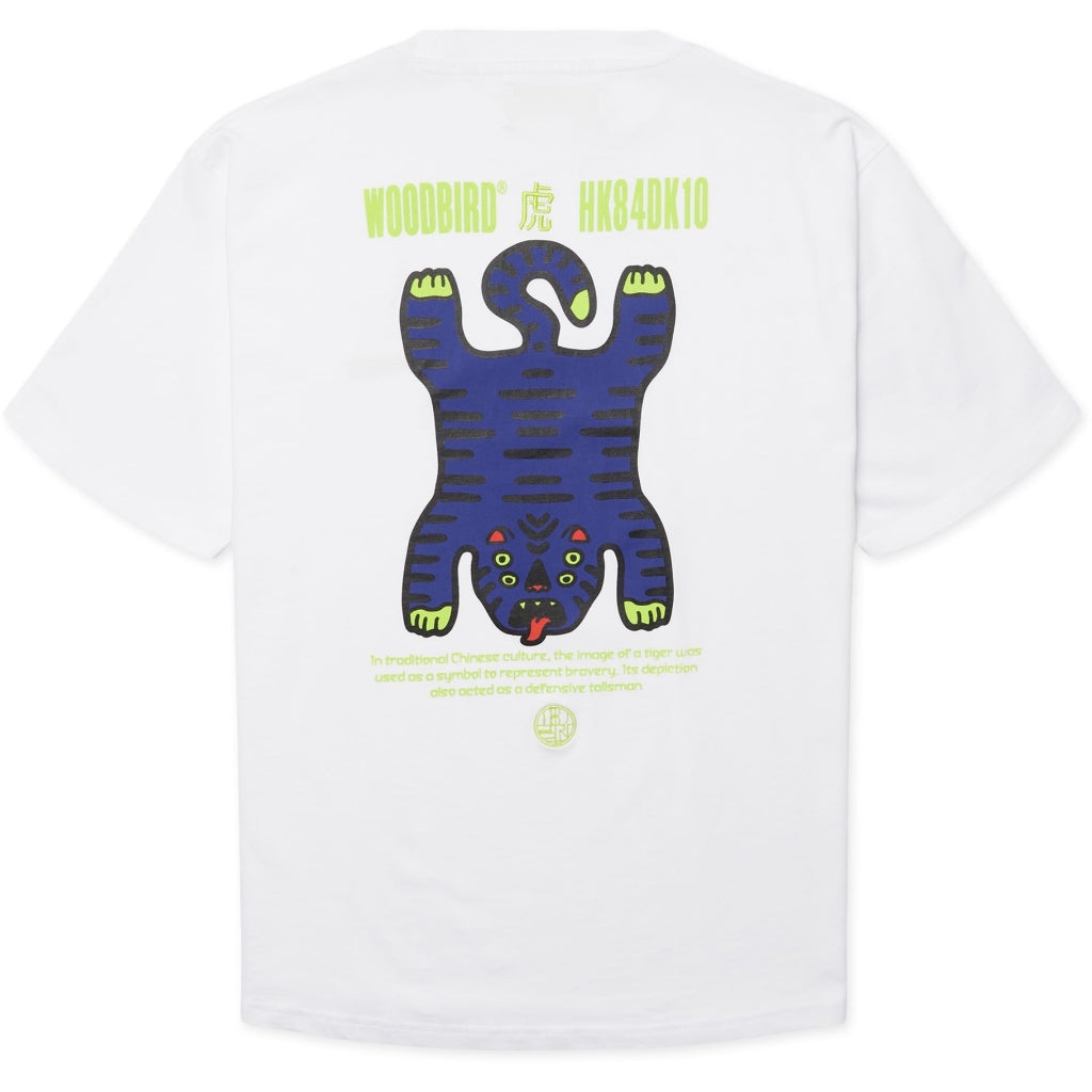 WOODBIRD - Baine Tiger Tee 2636-400 - T-shirt