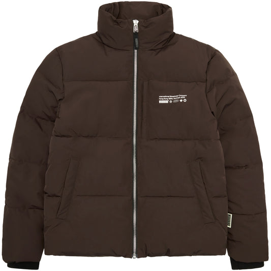 Woodbird - Dapper Puff Jacket Brown
