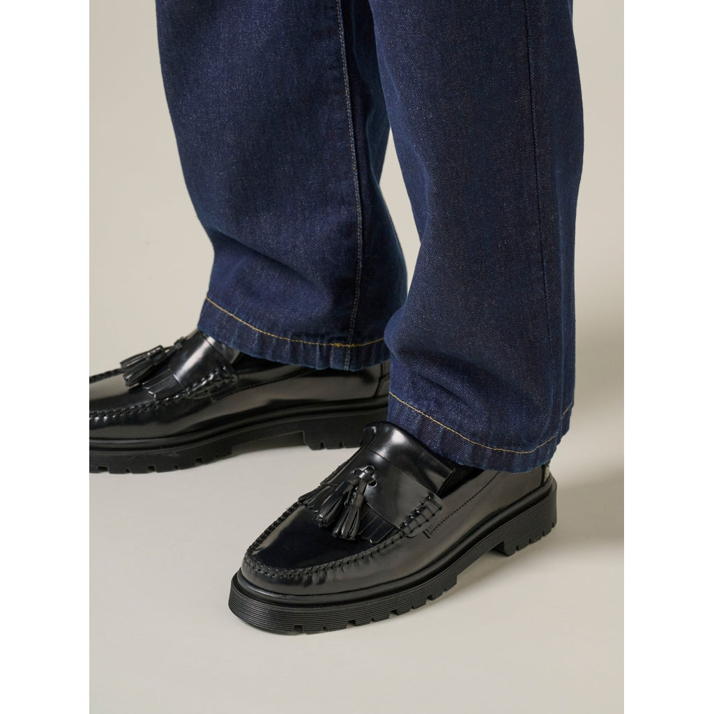 PB- Florida Black Polido Shoes