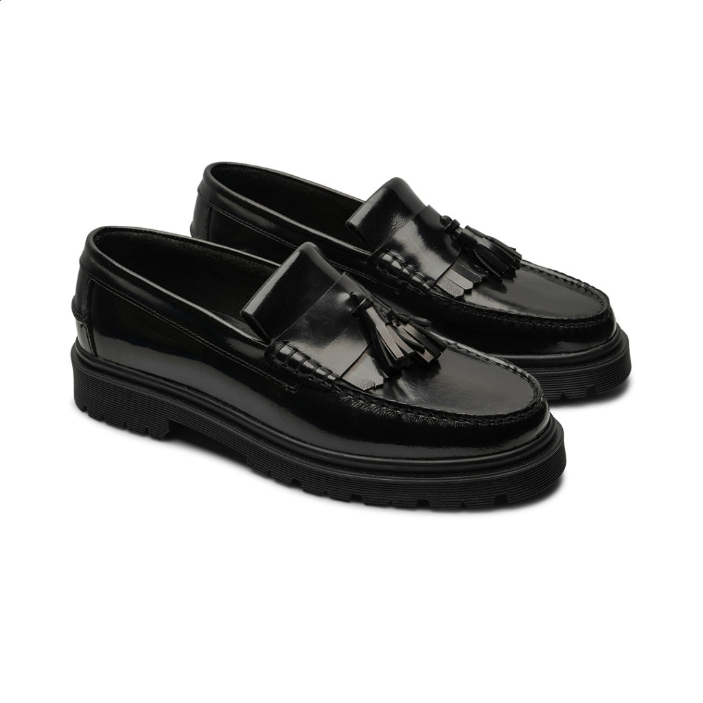 PB- Florida Black Polido Shoes