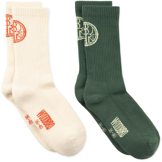 Woodbird - wbtennis stamp socks 2 pack acc