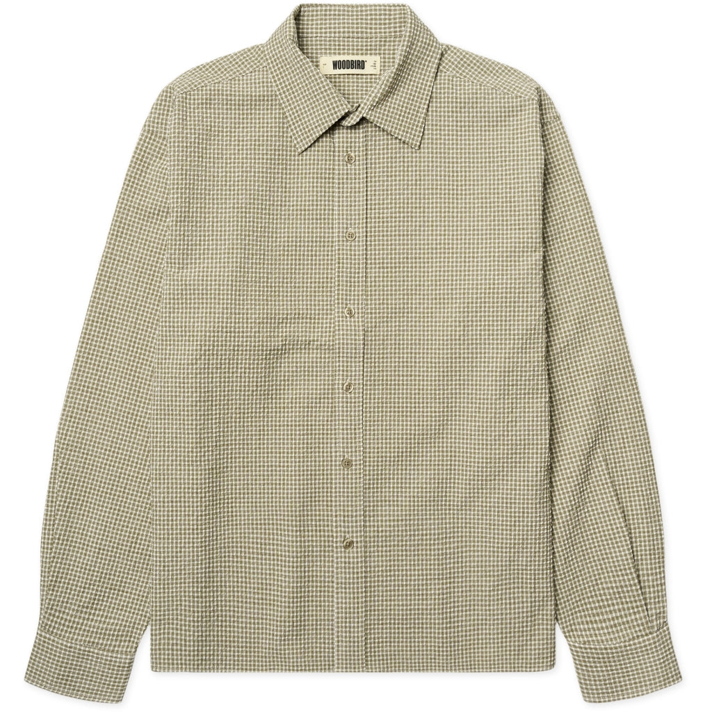 Woodbird - wbbuzo seer check shirt 2536-732 - shirt