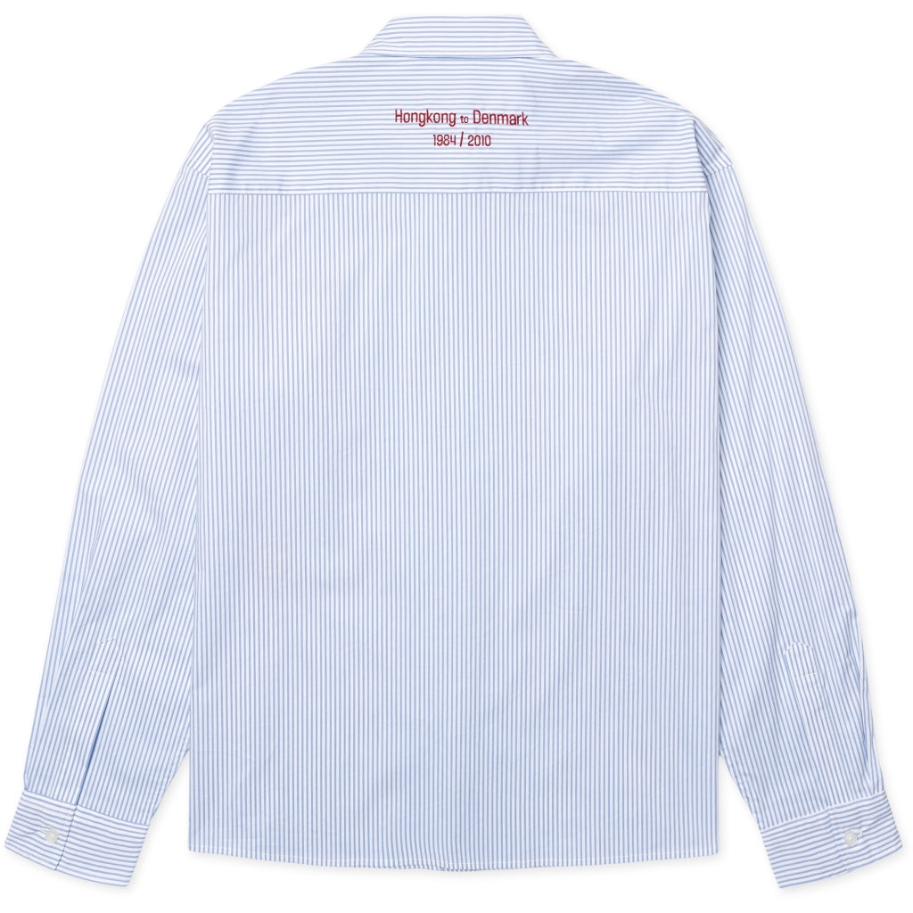 Woodbird - wbbuzo strip EMB shirt 2626-710 - shirt