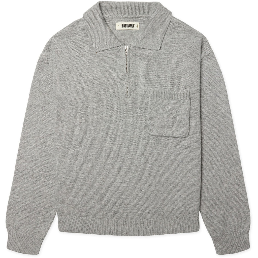 Woodbird - wbkang 1/2 zip polo 2636-803 - top