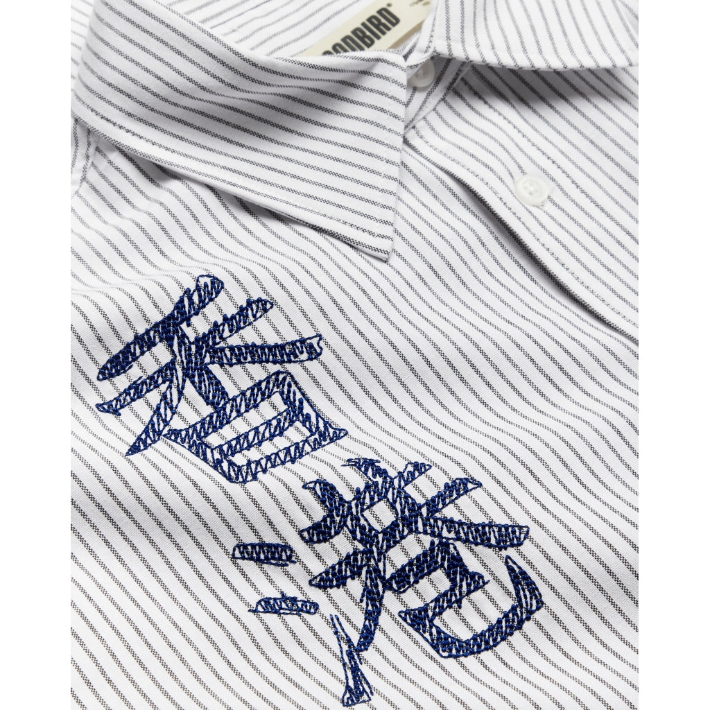 Woodbird - wbxing ox writing shirt  2636-707 - shirt