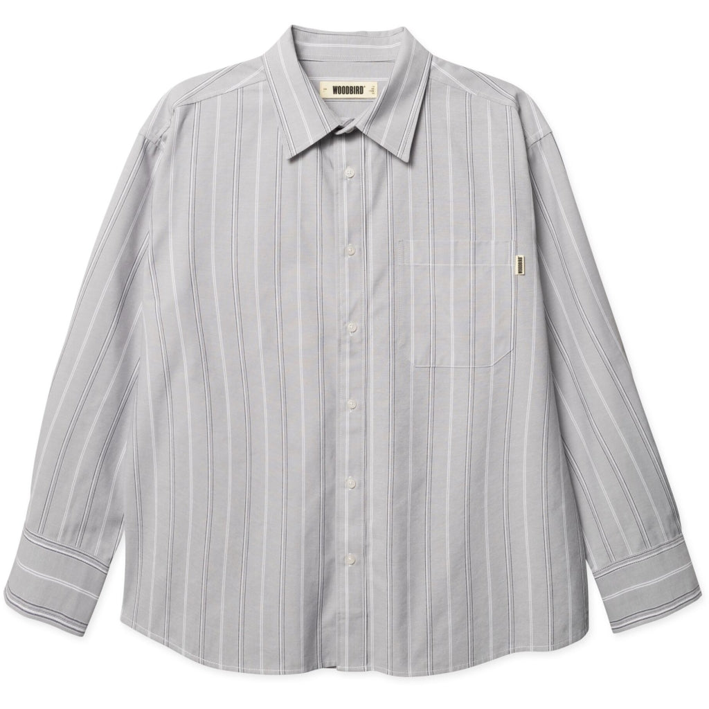 Woodbird - wbbuzo big stripe shirt 2616-710 - shirt
