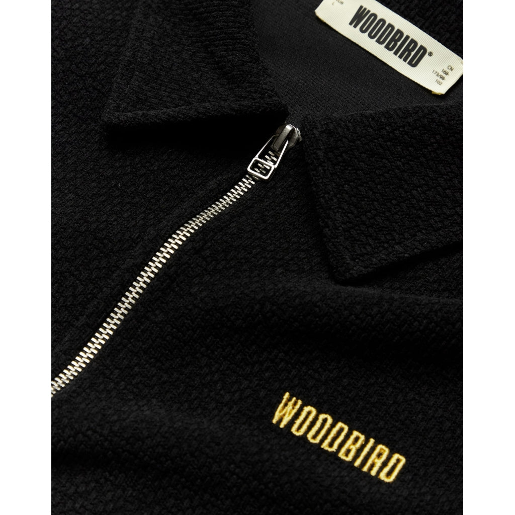 Woodbird - WBHiro LS Jiu Zip Polo 2636-410 - top