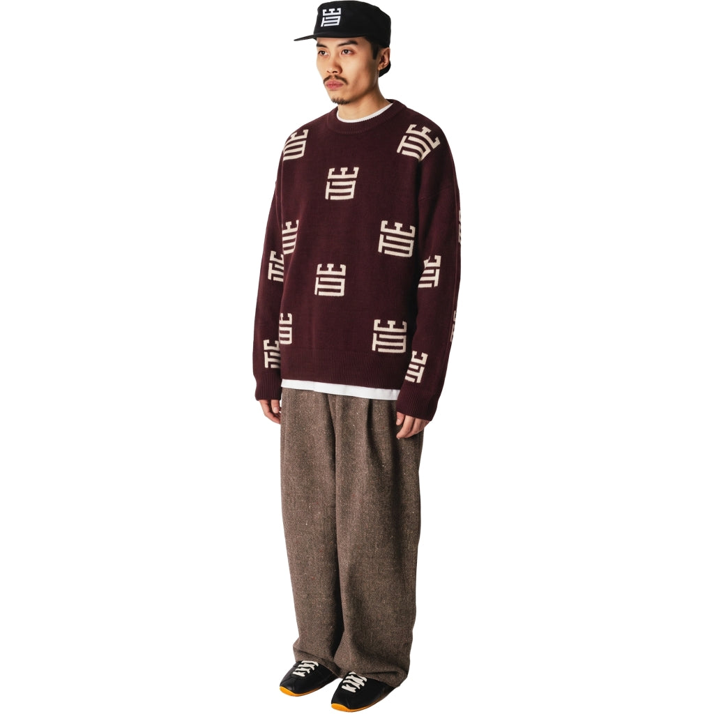 Woodbird - Kurt monogram crew 2646-803 - top