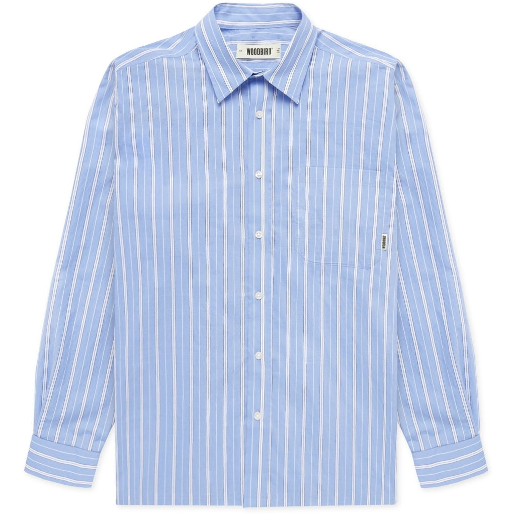 Woodbird - WBBuzo Striped Shirt - Shirt