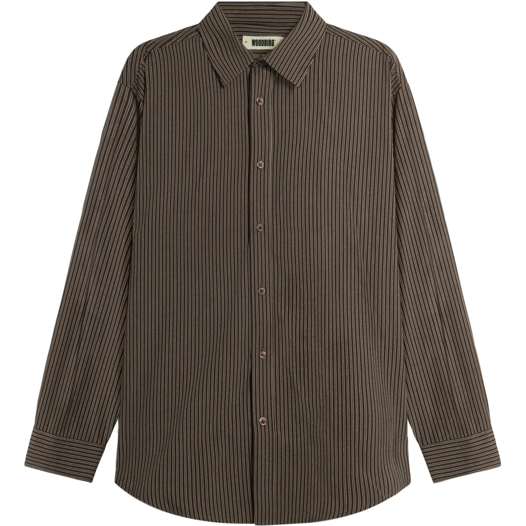 Woodbird - WBJong Stripe Shirt 2536-715 - shirt