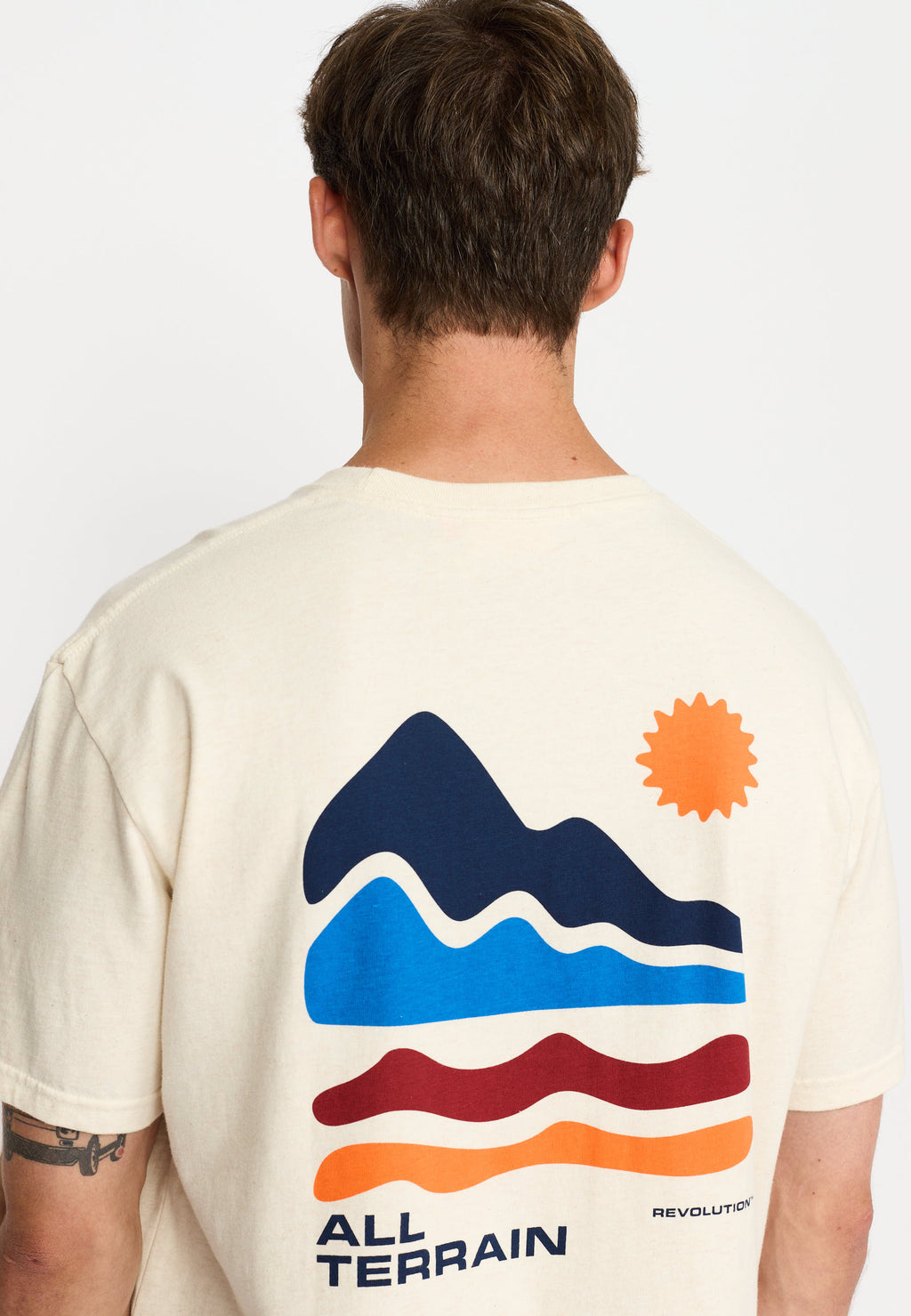 REVOLUTION - Printed T-Shirt 1459 TER - T-Shirt