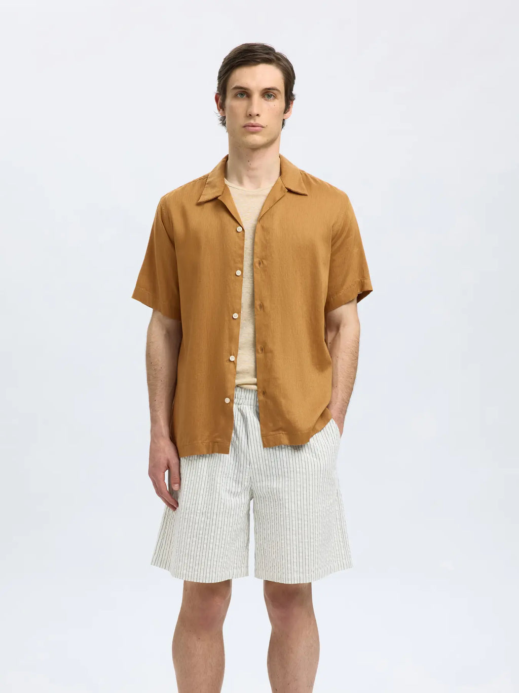 SELECTED - SLHREGNOA SS RESORT - Shirt