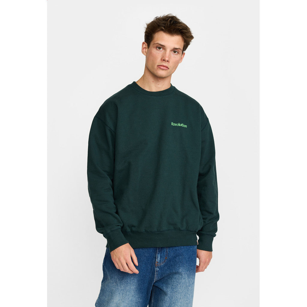REVOLUTION - Printed Crewneck 2790 LAN