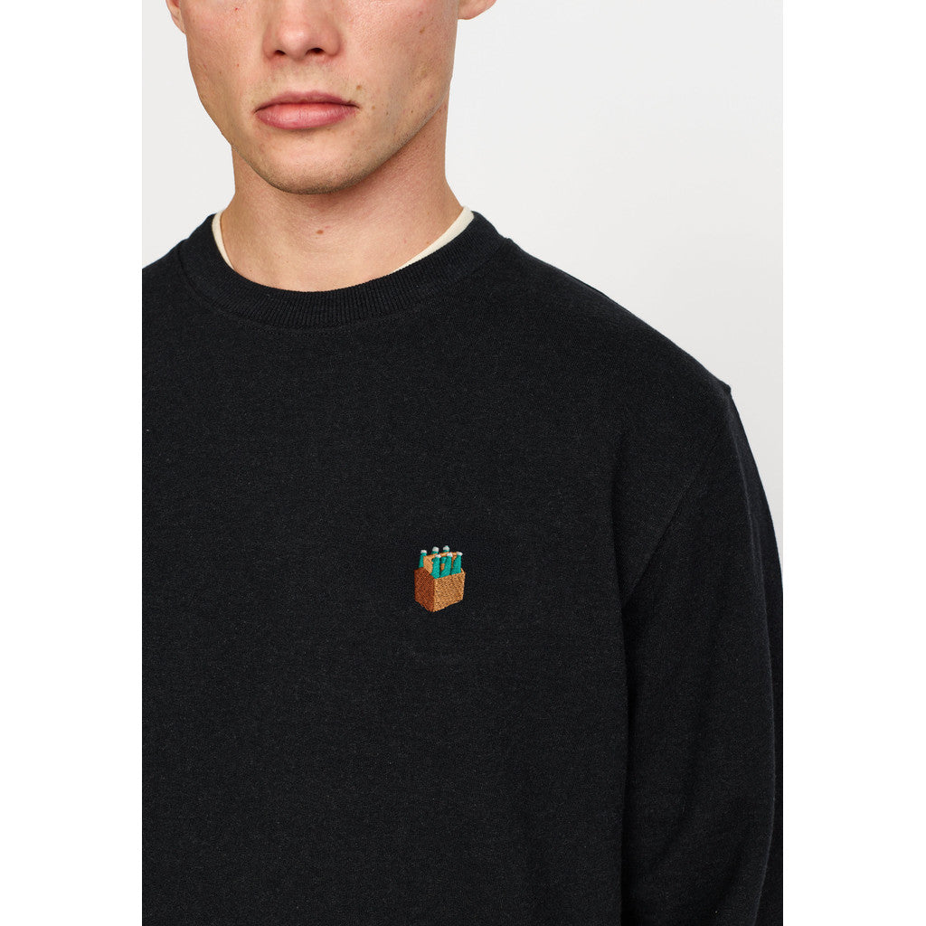 Revolution - Regular crew neck 2811 six - top