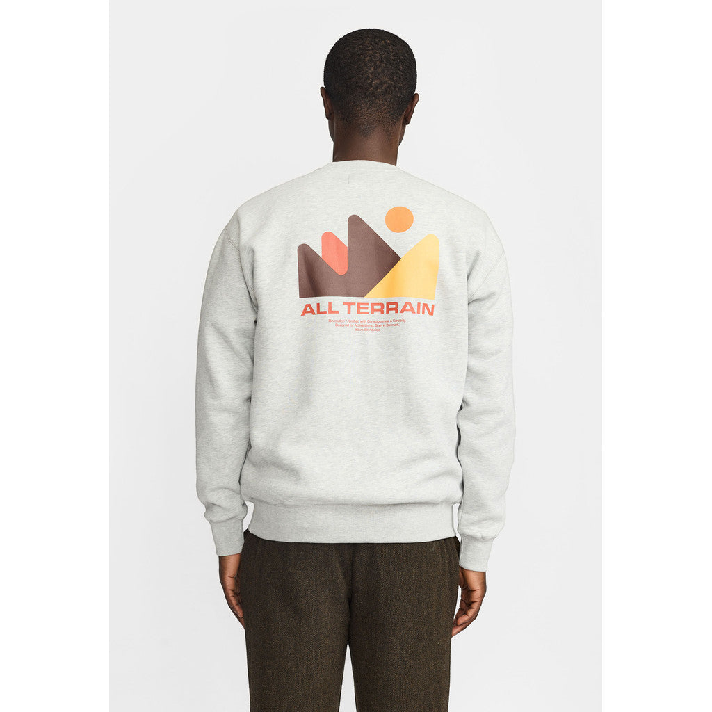 REVOLUTION - Printed Crewneck 2816 MOU - Top