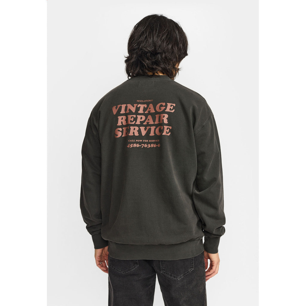 Revolution - 2818 VIN printed crewneck - top