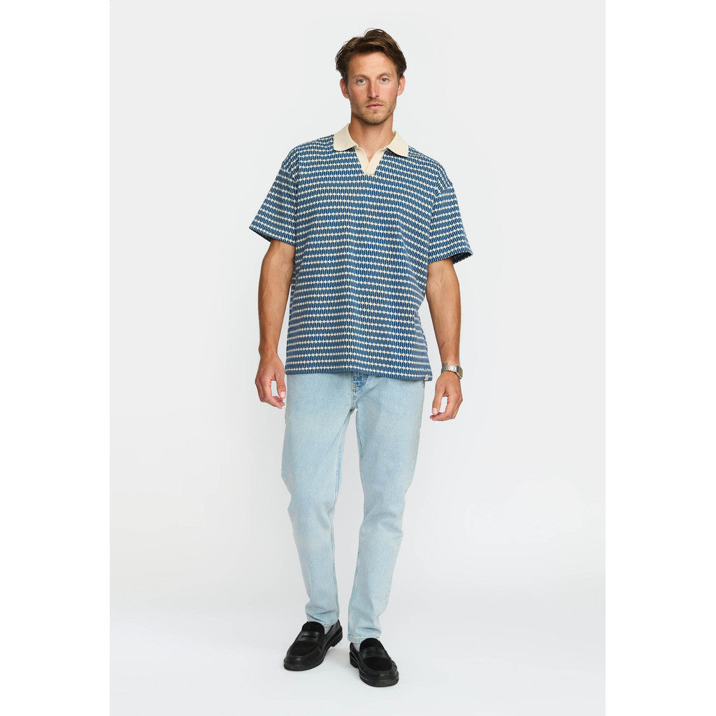 REVOLUTION - Jaquard Polo Shirt 3230 - Shirt