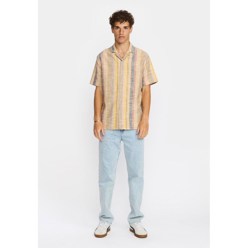 Revolution - Short Sleeved Cuban shirt 3918 - Shirt