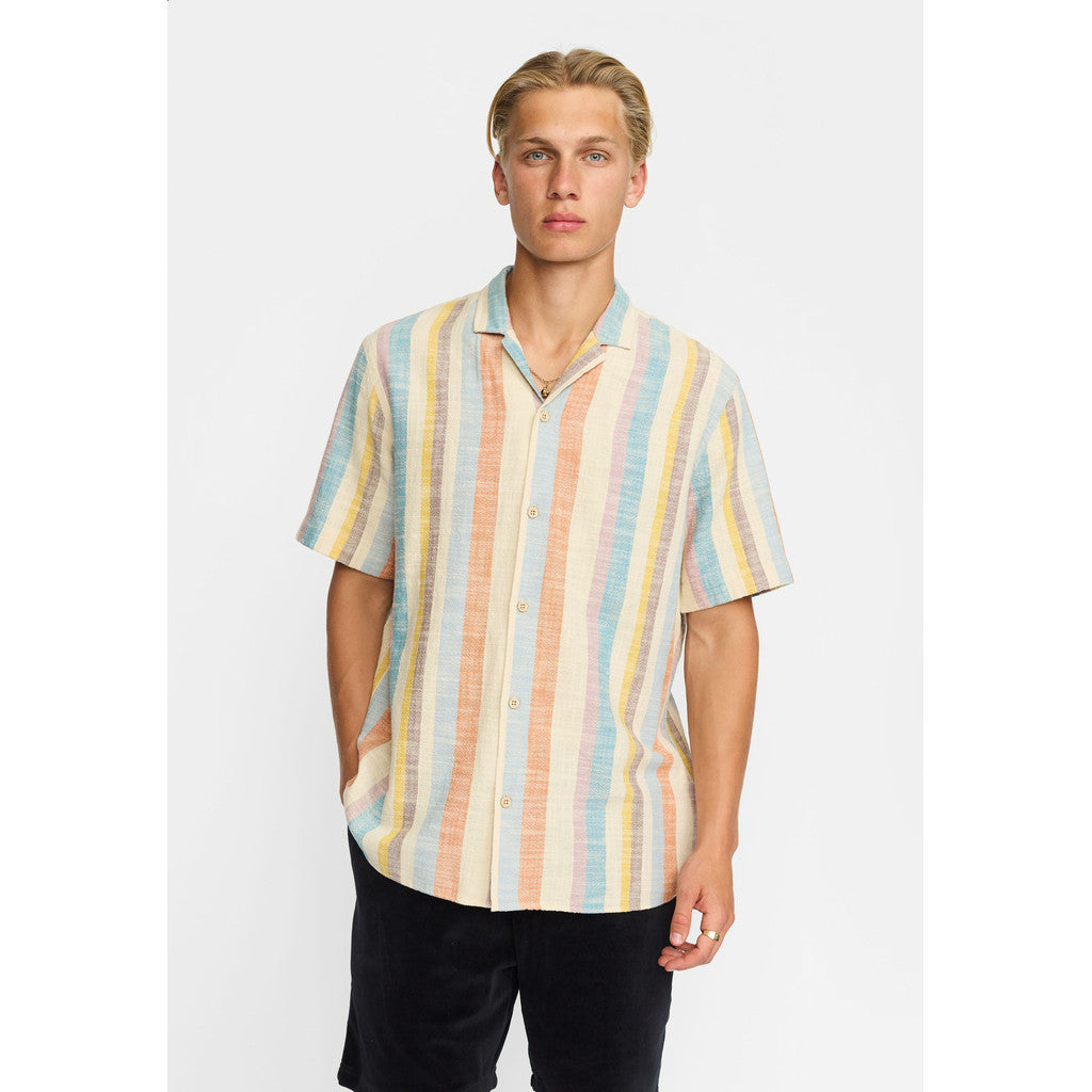 Revolution - Short Sleeved Cuban shirt 3918 - Shirt