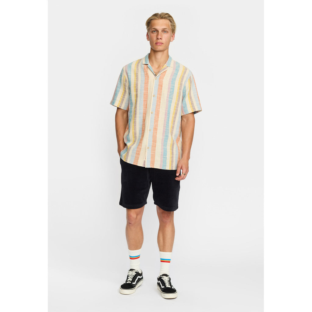 Revolution - Short Sleeved Cuban shirt 3918 - Shirt