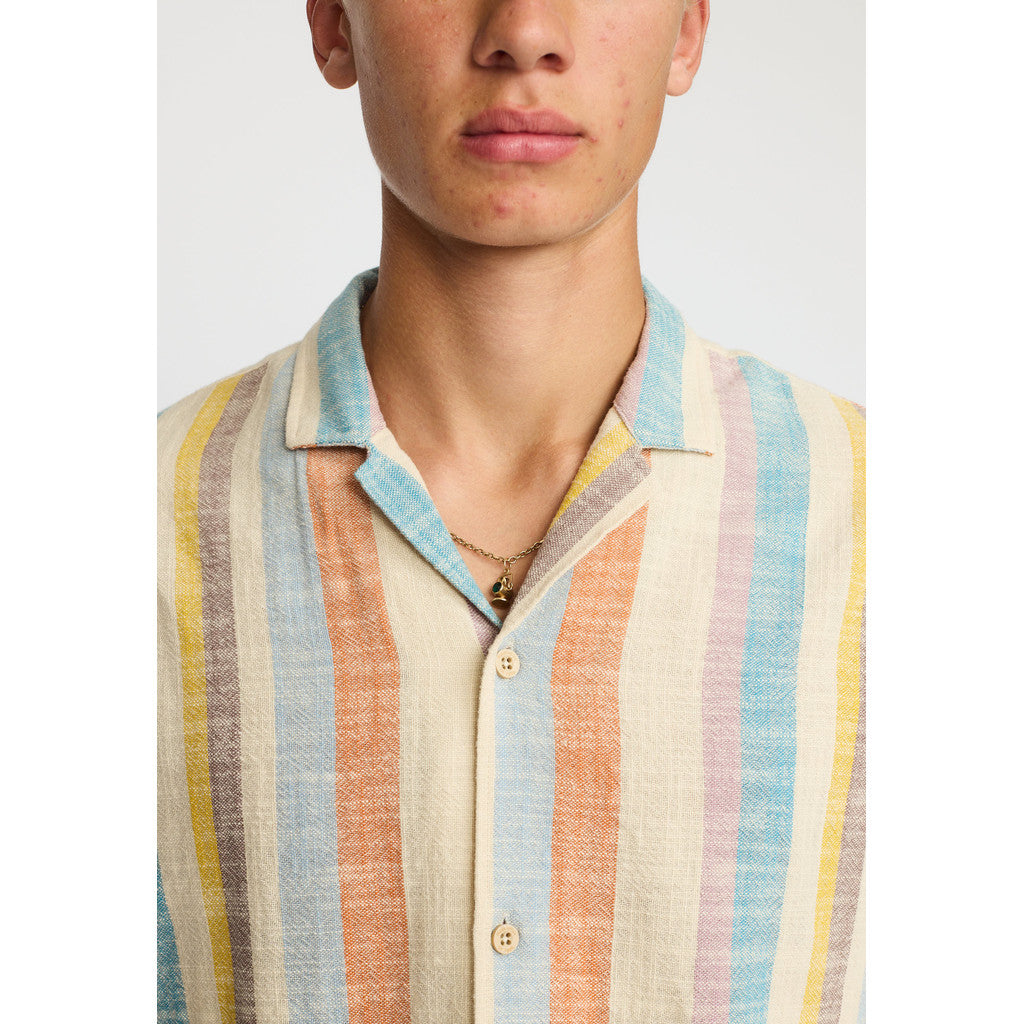 Revolution - Short Sleeved Cuban shirt 3918 - Shirt