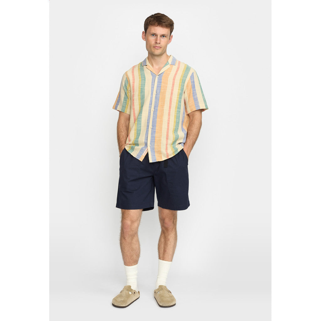 Revolution - Short Sleeved Cuban shirt 3918 - Shirt