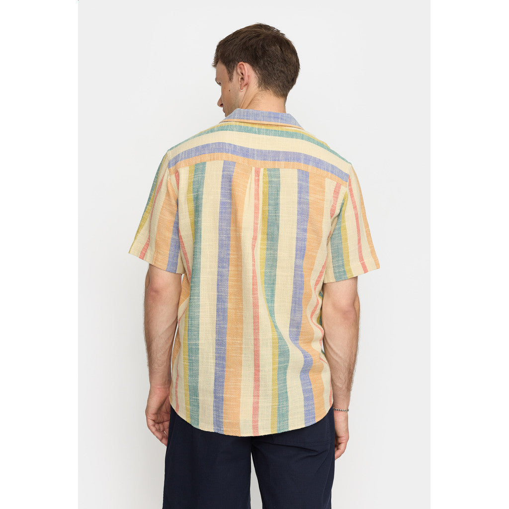 Revolution - Short Sleeved Cuban shirt 3918 - Shirt