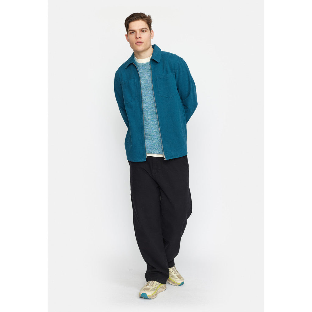 Revolution- 3922 Overshirt w. Zipper - shirt