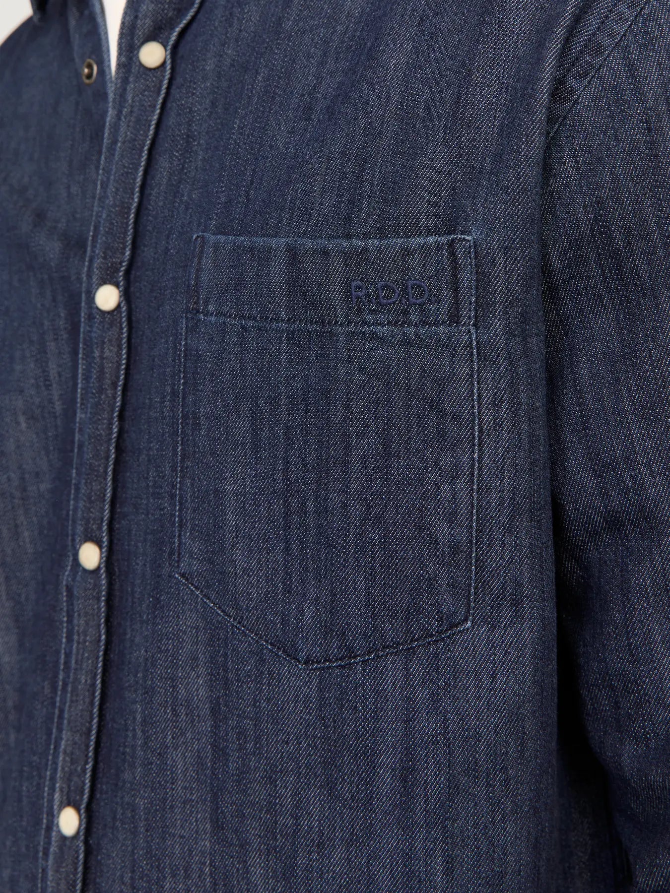 RDDLESNER DENIM SHIRT L/S NOOS - shirt