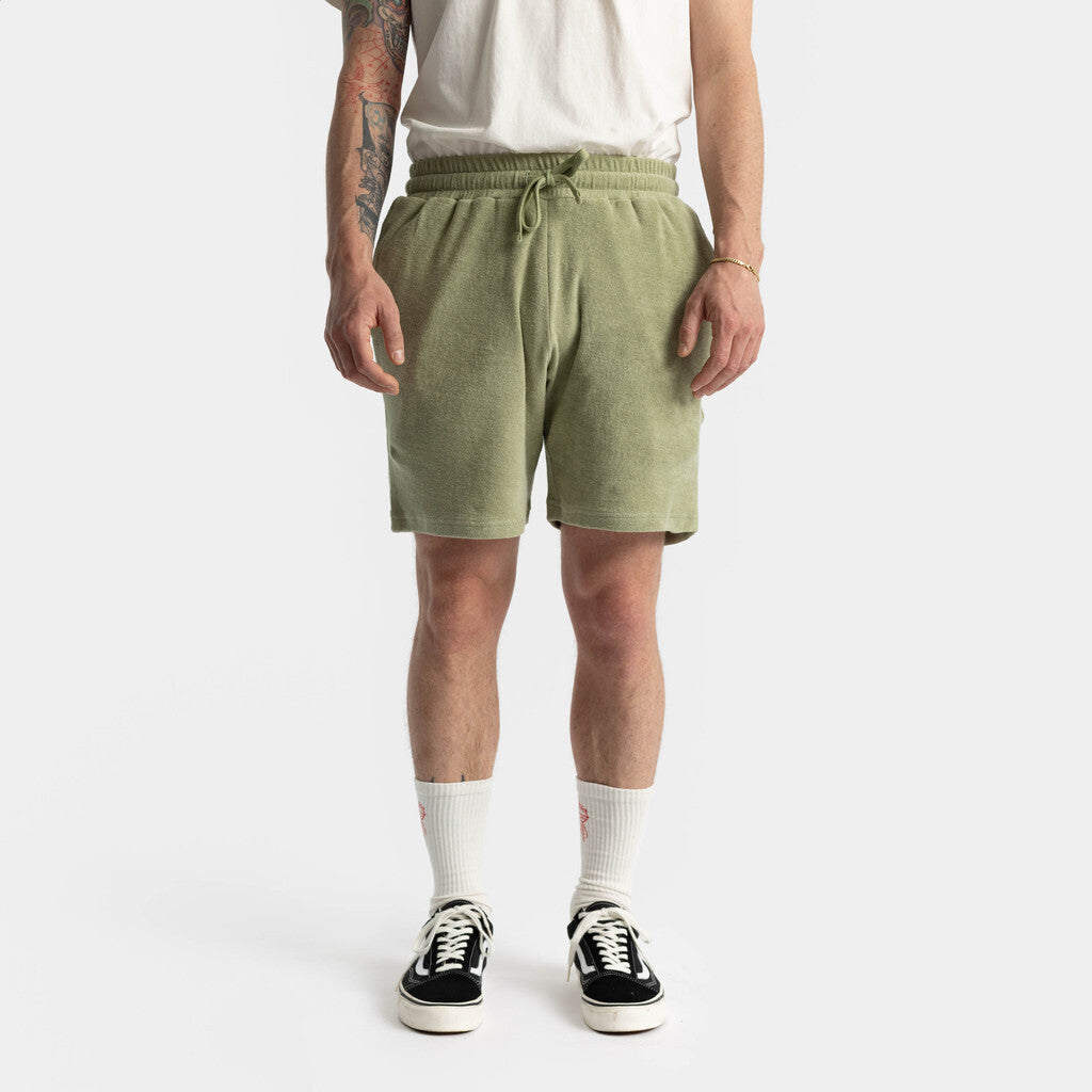 Revolution - 4039 Terry Shorts Lightgreen - Shorts