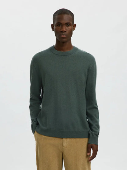 SELECTED - SLHTRAY Merino Brushed Relaxed Crew NOOS