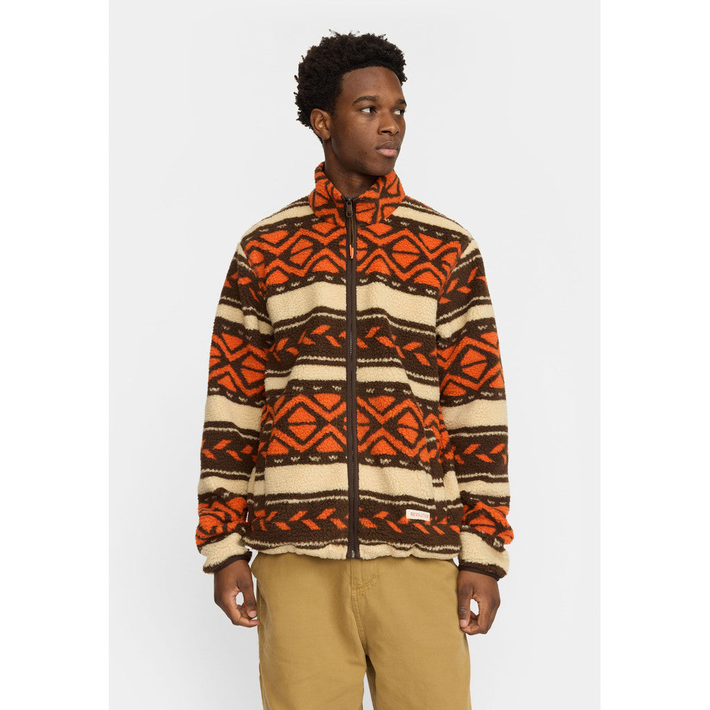 Revolution - 7021 Printed Teddy Jacket - outerwear